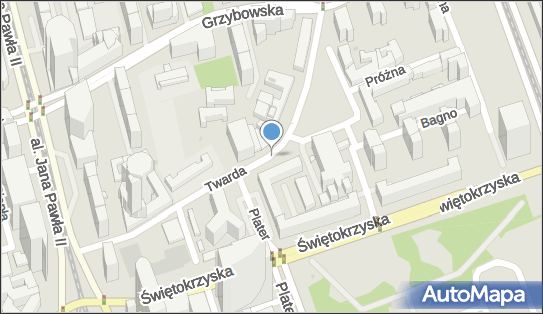 Parkomat, Plac Grzybowski, Warszawa - Parkomat