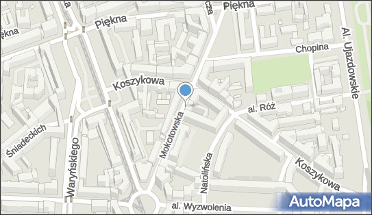 Parkomat, Mokotowska 24, Warszawa 00-561 - Parkomat