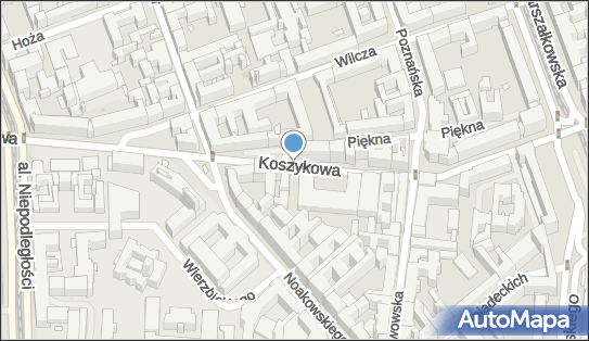 Parkomat, Koszykowa 65, Warszawa 00-667 - Parkomat