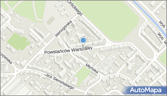 Strefa B 073, Powstańców Warszawy, Gliwice 44-100 - Parkomat, godziny otwarcia