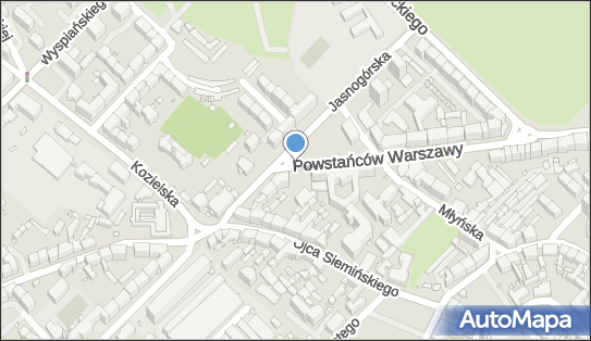 Strefa B 074, Powstańców Warszawy, Gliwice 44-100 - Parkomat, godziny otwarcia