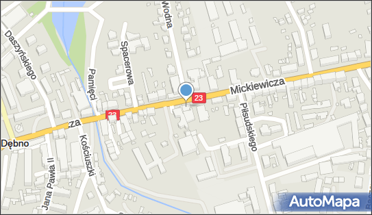 Pekao SA - Bankomat, pon-ndz 00:00-24:00, Dębno, godziny otwarcia