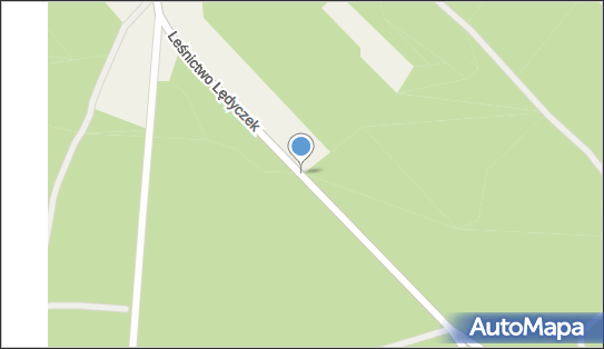 Pieprzyk - Stacja paliw, Leśnictwo Lędyczek, Nadleśnictwo Okonek