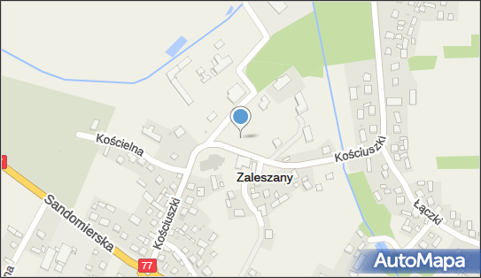 Plac zabaw, Ogródek, Kościuszki Tadeusza, gen. 16, Zaleszany 37-415 - Plac zabaw, Ogródek