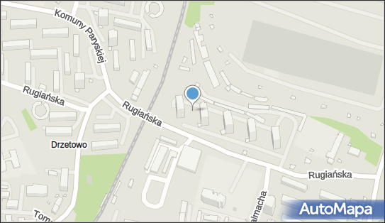 Plac zabaw, Ogródek, Rugiańska 16, Szczecin 71-653 - Plac zabaw, Ogródek