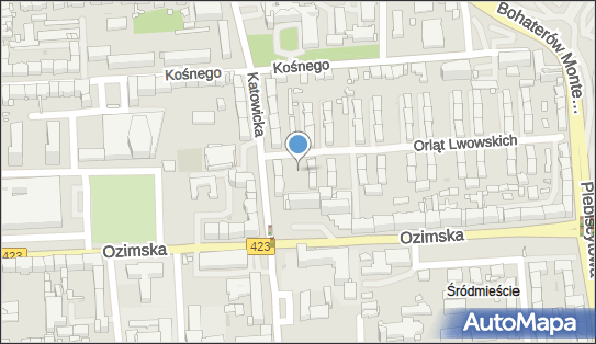 Plac zabaw, Ogródek, Orląt Lwowskich 2, Opole 45-371 - Plac zabaw, Ogródek