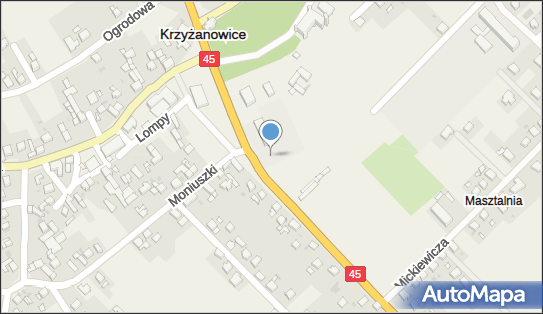 Plac zabaw, Ogródek, Wyzwolenia45 1, Krzyżanowice 47-450 - Plac zabaw, Ogródek