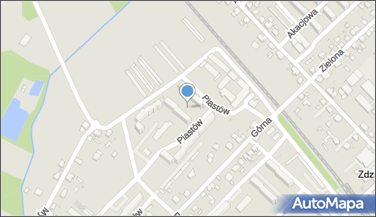 Plac zabaw, Ogródek, Piastów 21B, Zdzieszowice 47-330 - Plac zabaw, Ogródek