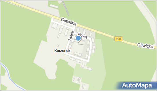 Plac zabaw, Ogródek, Nowa 4a, Korzonek 47-240 - Plac zabaw, Ogródek