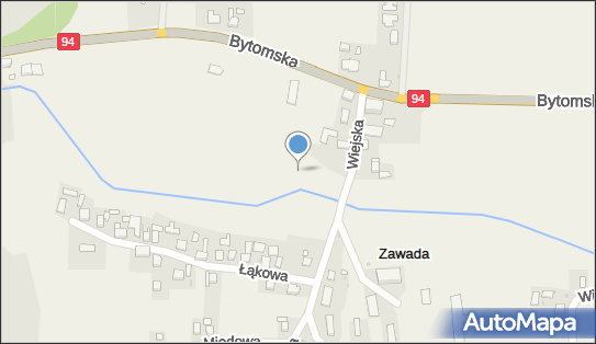 Plac zabaw, Ogródek, Wiejska, Zawada 42-674 - Plac zabaw, Ogródek