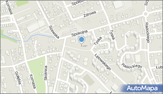 Plac zabaw, Ogródek, Spokojna 49, Katowice 40-641 - Plac zabaw, Ogródek