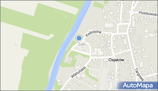 Plac zabaw, Ogródek, Kościelna 7, Osjaków 98-320 - Plac zabaw, Ogródek