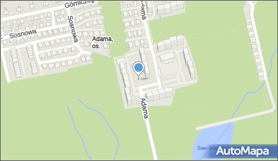 Plac zabaw, Ogródek, Adama 20, Katowice 40-467 - Plac zabaw, Ogródek