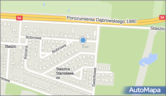 Plac zabaw, Ogródek, Różana 39, Dąbrowa Górnicza 41-300 - Plac zabaw, Ogródek