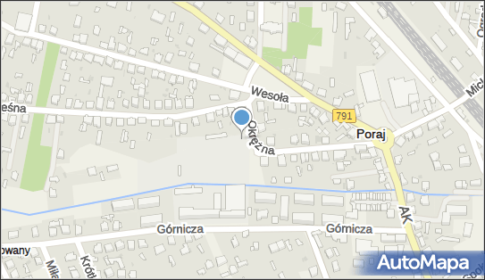 Plac zabaw, Ogródek, Okrężna 12, Poraj 42-360 - Plac zabaw, Ogródek