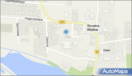 Plac zabaw, Ogródek, Częstochowska 8a, Strzelce Wielkie 98-337 - Plac zabaw, Ogródek