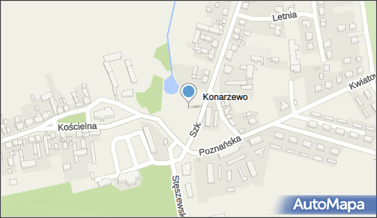 Plac zabaw, Ogródek, Szkolna 2, Konarzewo 62-070 - Plac zabaw, Ogródek