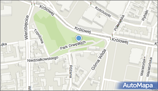 Plac zabaw, Ogródek, Park Drwęskich Jarogniewa i Izabeli, Poznań od 60-001 do 60-965, od 61-001 do 61-897 - Plac zabaw, Ogródek