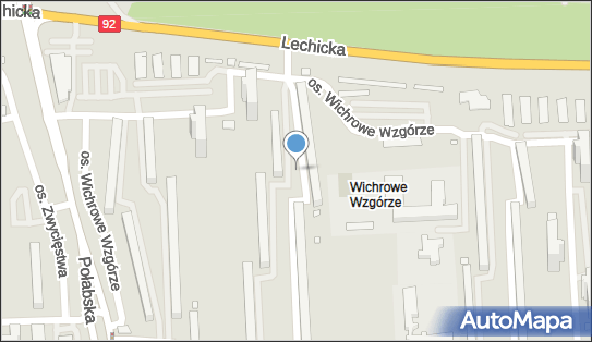 Plac zabaw, Ogródek, Osiedle Wichrowe Wzgórze 33h, Poznań 61-699 - Plac zabaw, Ogródek