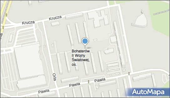 Plac zabaw, Ogródek, Osiedle Bohaterów II Wojny Światowej 59 61-384 - Plac zabaw, Ogródek