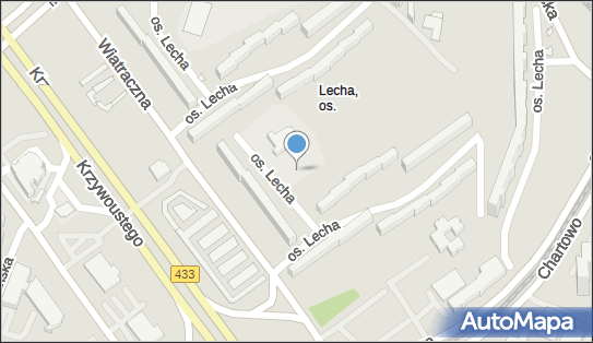 Plac zabaw, Ogródek, Osiedle Lecha 79, Poznań 61-296 - Plac zabaw, Ogródek