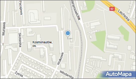 Plac zabaw, Ogródek, Osiedle Kosmonautów 21h, Poznań 61-641 - Plac zabaw, Ogródek