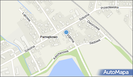 Plac zabaw, Ogródek, Jeziorna 4, Pamiątkowo 64-514 - Plac zabaw, Ogródek