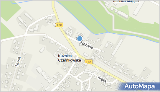 Plac zabaw, Ogródek, Różana 3, Kuźnica Czarnkowska 64-700 - Plac zabaw, Ogródek