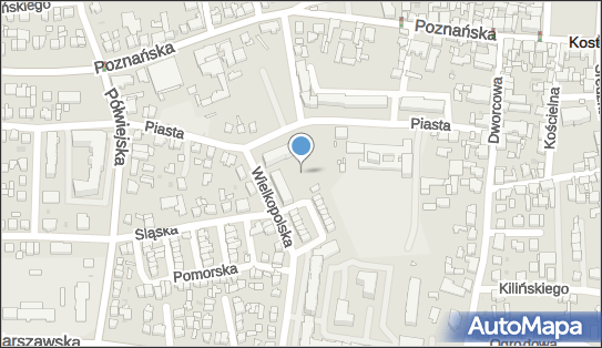 Plac zabaw, Ogródek, Piasta 18, Kostrzyn 62-025 - Plac zabaw, Ogródek