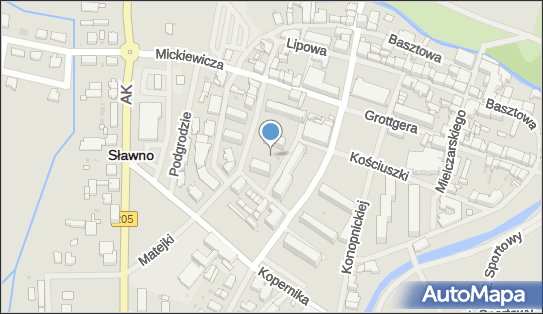 Plac zabaw, Ogródek, Matejki Jana 25, Sławno 76-100 - Plac zabaw, Ogródek