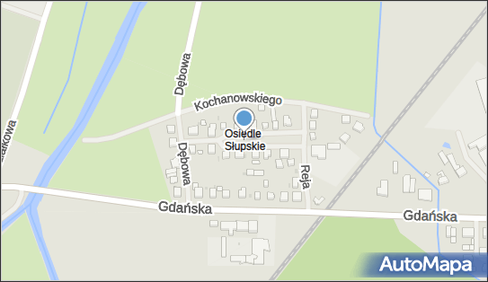 Plac zabaw, Ogródek, 3 Maja 5, Sławno 76-100 - Plac zabaw, Ogródek