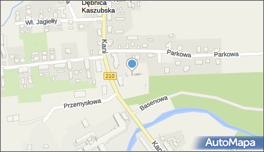 Plac zabaw, Ogródek, Kani Antoniego, ks.210 55, Dębnica Kaszubska 76-248 - Plac zabaw, Ogródek