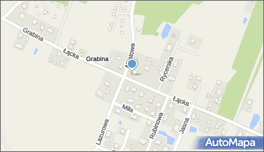 Plac zabaw, Ogródek, Łącka 37, Grabina 09-520 - Plac zabaw, Ogródek