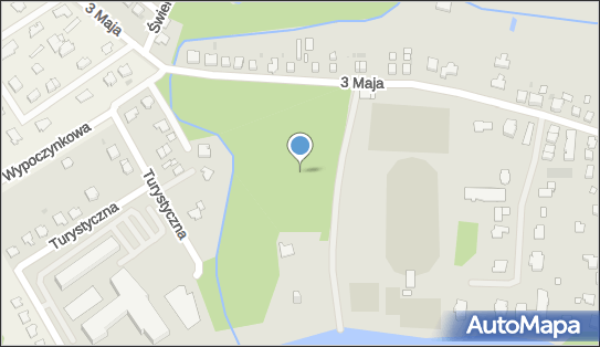 Plac zabaw, Ogródek, 3 Maja, Ostróda 14-100 - Plac zabaw, Ogródek