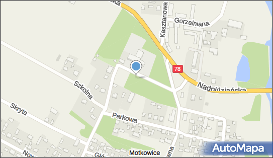 Plac zabaw, Ogródek, Szkolna, Motkowice 28-313 - Plac zabaw, Ogródek