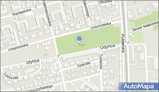 Plac zabaw, Ogródek, Odyńca Antoniego Edwarda 17, Warszawa 02-606 - Plac zabaw, Ogródek