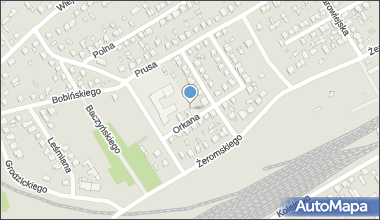 Plac zabaw, Ogródek, Skowrońskiego Ignacego Jerzego 6, Ostrołęka 07-417 - Plac zabaw, Ogródek