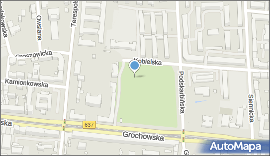 Plac zabaw, Ogródek, Weterynaryjna, Warszawa 03-836 - Plac zabaw, Ogródek