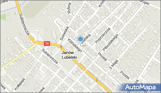 Planet Cash - Bankomat, Bialska 2, Janów Lubelski 23-300