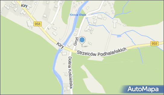 Parking Płatny-niestrzeżony, Strzelców Podhalańskich958 34-511 - Płatny-niestrzeżony - Parking