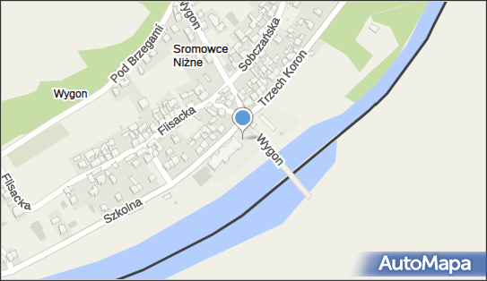 Parking Płatny-niestrzeżony, Szkolna, Sromowce Niżne 34-443 - Płatny-niestrzeżony - Parking