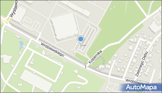 Parking Hala Stulecia, Wróblewskiego Zygmunta, gen. 2A, Wrocław 51-618 - Płatny-strzeżony - Parking, numer telefonu