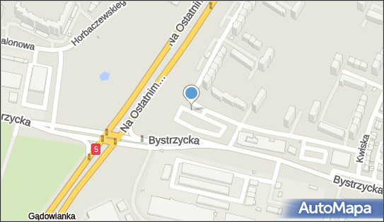 Parking Płatny-strzeżony, Bystrzycka, Wrocław 54-129, 54-215 - Płatny-strzeżony - Parking