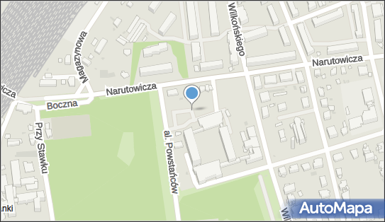 Parking Płatny-strzeżony, Aleja Powstańców, Inowrocław - Płatny-strzeżony - Parking