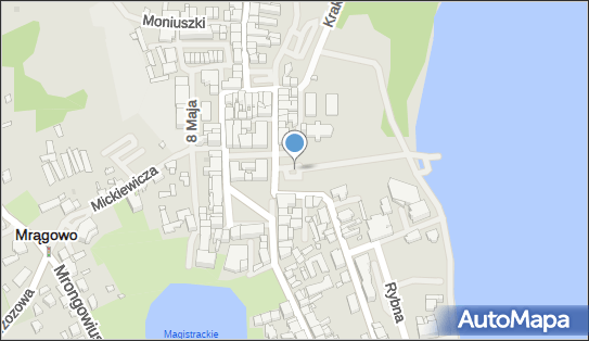 Jan Paweł II, skwer Jana Pawła II, Mrągowo - Pomnik, Obelisk, Tablica pamiątkowa