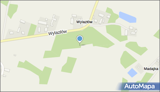 Polakom pomordowanym przez Wehrmacht, Wylazłów, Wylazłów 99-200 - Pomnik, Obelisk, Tablica pamiątkowa