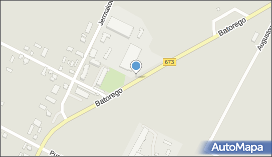 Unitra-Unitech, DW 673, Stefana Batorego, Lipsk - Pomnik, Obelisk, Tablica pamiątkowa