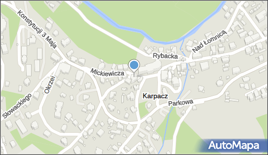 Bar Baca J.Lipiński, Karpacz, ul. Adama Mickiewicza 5 58-540 - Przedsiębiorstwo, Firma, NIP: 6110008112