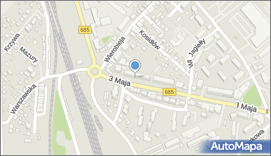 Chodakowska, ul. 3 Maja 37, Hajnówka 17-200 - Przedsiębiorstwo, Firma, NIP: 5431044370