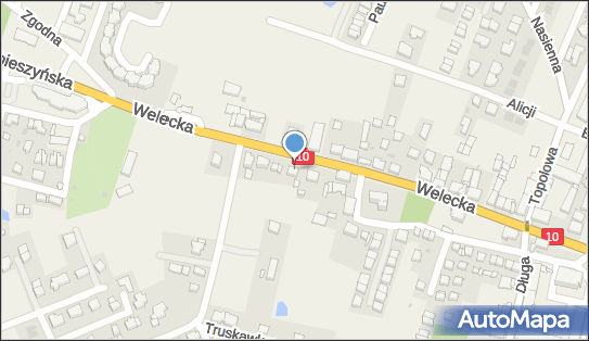 Cukiernia Karolinka Marzena Mamczyc, Welecka 23a, Mierzyn 72-006 - Przedsiębiorstwo, Firma, NIP: 8522103298